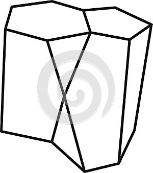 (scalable scutoid on white isolated background_03.eps