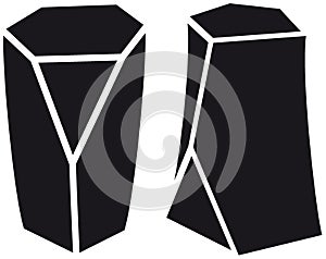 (scalable scutoid on white isolated background_06.eps