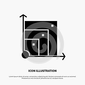 Scalable, System, Scalable System, Science solid Glyph Icon vector