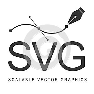 Scalable Vector Graphics, format svg. Responsive disign.