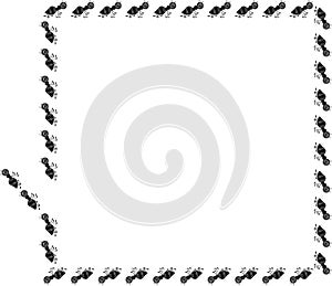Ant border rectangle frame