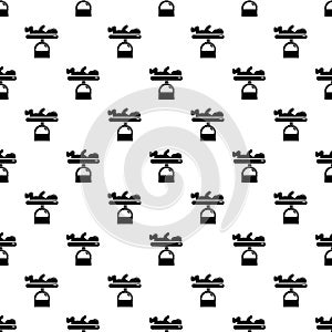 Scale baby pattern vector seamless