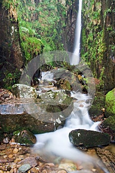 Scale force waterfall,Lake district,uk