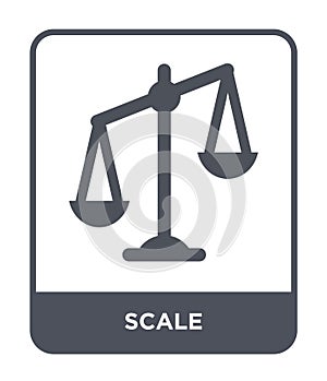 scale icon in trendy design style. scale icon isolated on white background. scale vector icon simple and modern flat symbol for photo