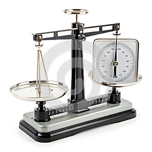 Scale isolated on white background