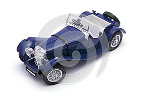 Scale model car