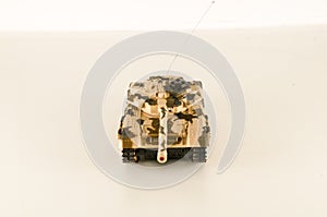 Scale model of a german tank