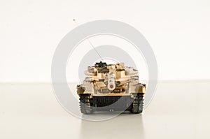 Scale model of a german tank