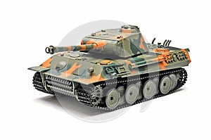 Scale model tank