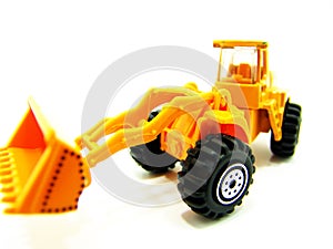 Scale model tractor loader for kid