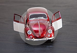 Scale toy model VW Volkswagen Beetle