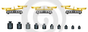 Scale Weights Kitchen Scales Equal Unequal