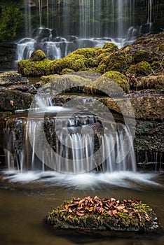 Scaleber Falls in Yorkshire Dales