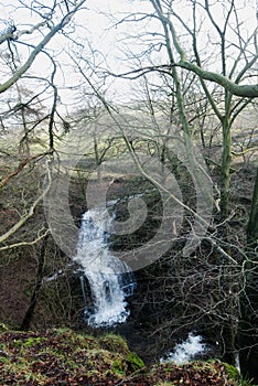 Scaleber Force, in Stockdale, Settle, Yorkshire Dales.(Upright)