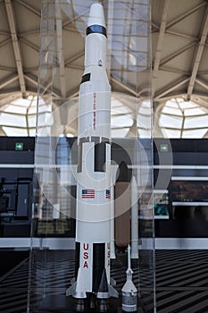Scaled Down Model of a Space Rocket