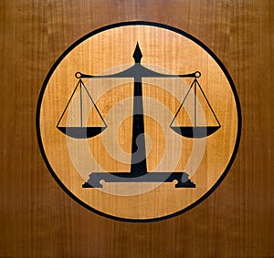 Scales - a justice symbol