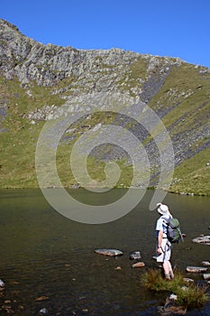 Scales Tarn, Sharp Edge, Blencathra, Lake District