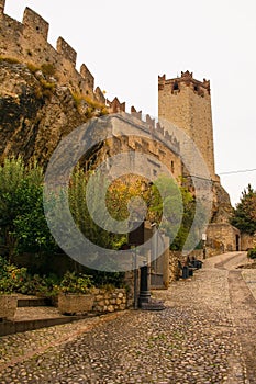 Scaliger Castle in Malcesine, Italy