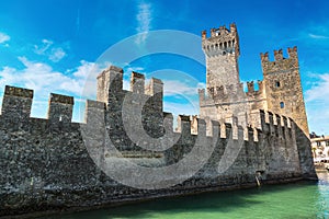 Scaliger castle in Sirmione