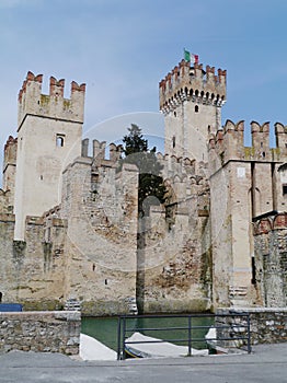 The Scaliger Castle in Sirmione