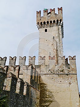 The Scaliger Castle in Sirmione