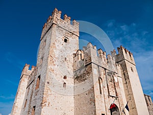 Scaliger Castle in Sirmione, Italy