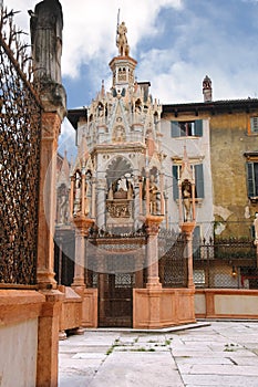 Scaliger Tombs in Verona, Italy