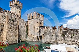 Scaligero castle in Italy