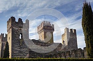 The Scaligero Castle of Lazise