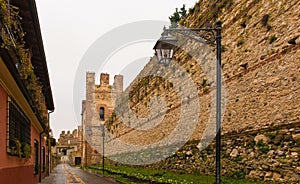 Scaligero Castle in Lazise, North East Italy