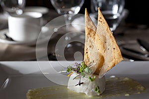 Scallop Timbale with