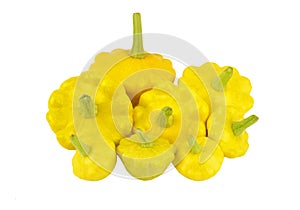 Scalloped custard squash Cucurbita pepo var. patisson