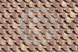 Scalloped roofing tiles