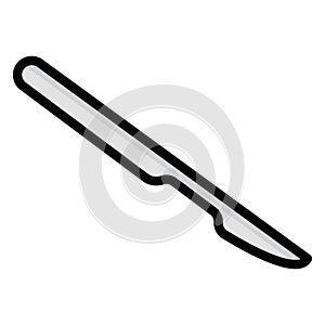 Scalpel Isolated Vector icon which can be easily modified or edit