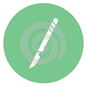 Scalpel Isolated Vector icon which can be easily modified or edit