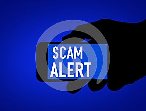 Scam alert app mobile phone warning