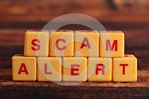 Scam alert photo