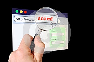 Scams in the WWW