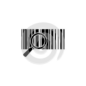 scan bar code icon. Element of logistic for mobile concept and web apps. Icon for website design and development, app development.