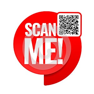 Scan me icon.