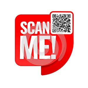 Scan me icon.