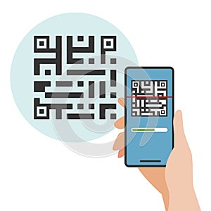 Scan QR code to smartphone.