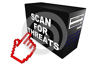 Scan for threats