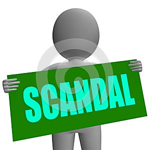 Scandal Sign Character Shows Publicized Incident
