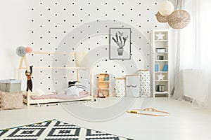 Scandi style child room