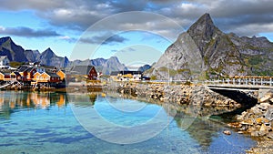 Scandinavia, Norway, Nordic Rugged Landscape, Lofoten Islands