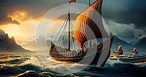 Scandinavian Longships Ancient Voyages in the North