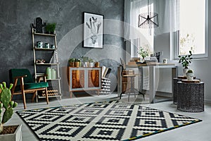 Scandinavian style in apartment