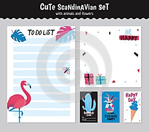 Scandinavian Weekly and Daily Planner