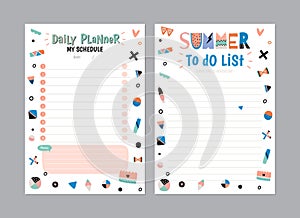 Scandinavian Weekly and Daily Planner